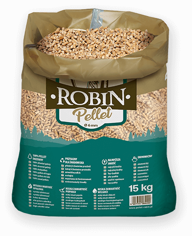 worek pelletu opałowego Robin do kupienia w Piwnicznej-Zdroju lub sklepie internetowym